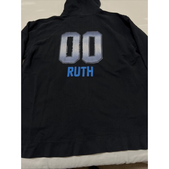 Carolina Panthers Hoodie Men 2XL XXL Black Fanatics Sweatshirt 00 Ruth Blokecore - Picture 8 of 15